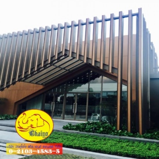 โรงงานผลิตติดตั้ง เหล็กดัดอิตาลี-ประตูไชโย - รับทําระแนงไม้