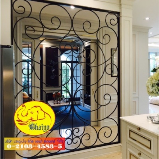 โรงงานผลิตติดตั้ง เหล็กดัดอิตาลี-ประตูไชโย - ผลิตงานเหล็กดัดอิตาลี
