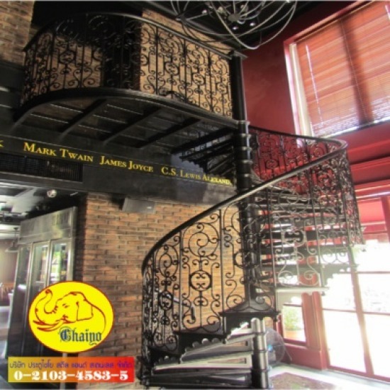 ช่างรับเหมาทำราวระเบียงกันตก  - บริษัท ประตูไชโย สตีลแอนด์ สเตนเลส จำกัด - ประตูสแตนเลส  ราวบันได  บันได  โครงหลังคา  เหล็กดัด  งานเหล็ก  งานอลูมิเนียม  งานสแตนเลส  เหล็กร็อทไอร์ออน  อัลลอย 